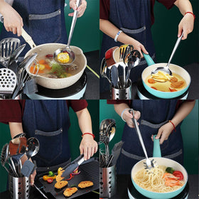 Berglander ergonomic handles provide comfortable grip for extended cooking sessions.