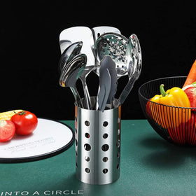 Berglander mirror-finish utensils gleam while you prepare meals with style.