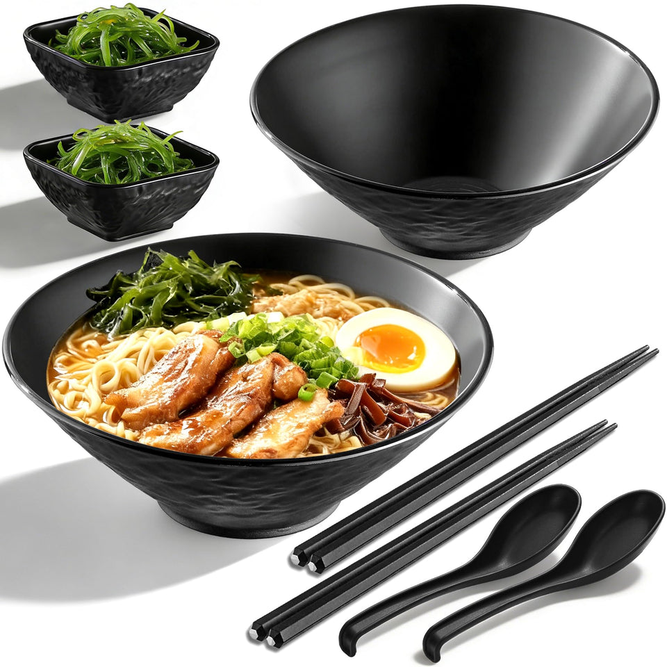 Berglander ramen bowl 40 oz pair for hearty noodles and family meals