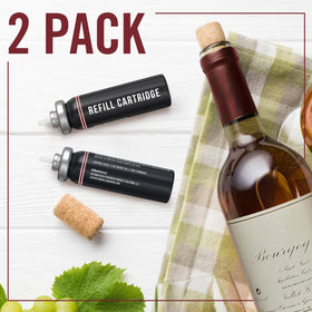 Value two-pack keeps spare Cork Pops refills ready for gatherings