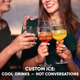 BERLINZO BPA-free silicone ice mold ensures safe ice release