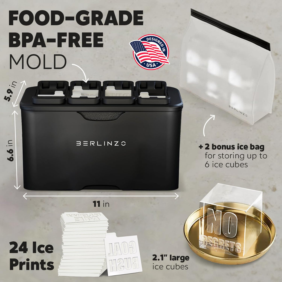 Berlinzo gift-ready set ideal for whiskey lovers and hosts.