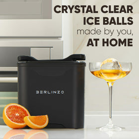 Non-electric design keeps ice making simple and quiet.
