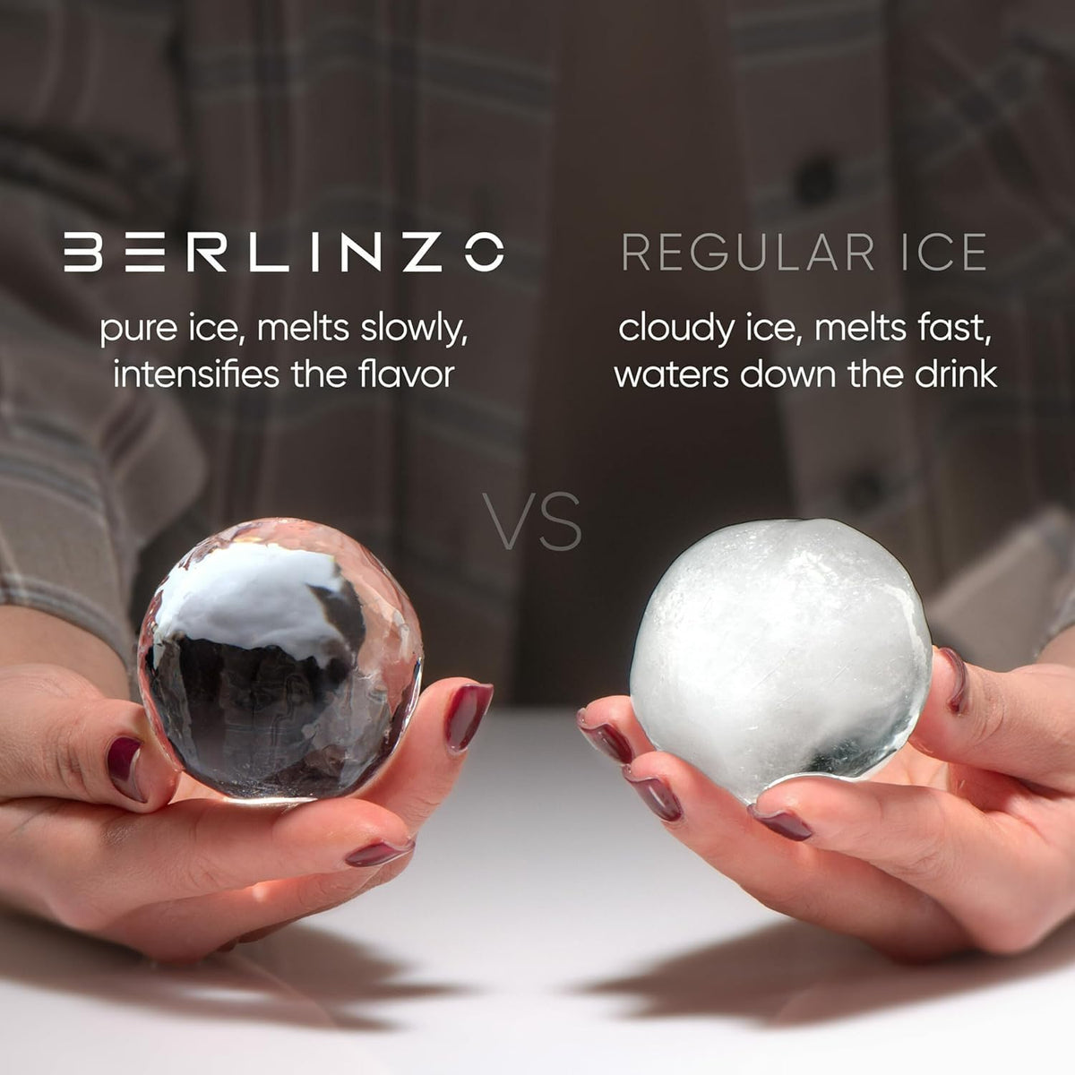 Berlinzo silicone mold with easy release for flawless cocktail spheres.