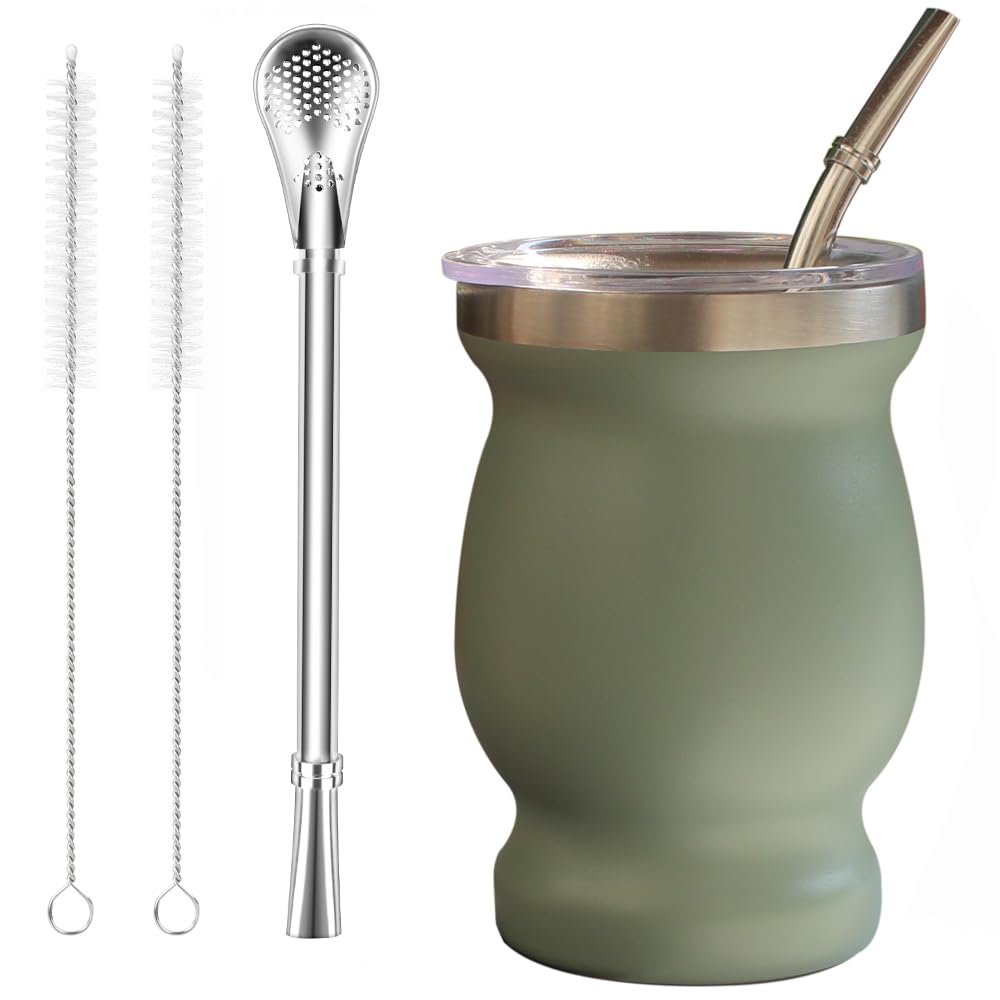 Beruth Bombilla Gourd lid highlights secure heat retention for hot yerba mate.