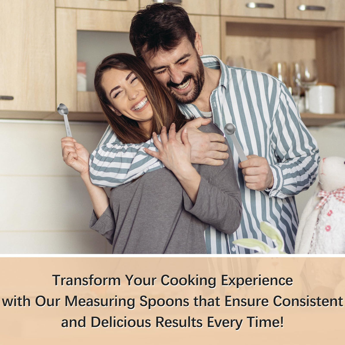 BERYLER durable metal spoons provide toxin-free cooking tools.