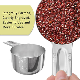 BERYLER embossed half and three-quarter cup marks aid precise portioning.