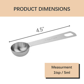 BERYLER round-bowl spoon designed to prevent spills when seasoning.