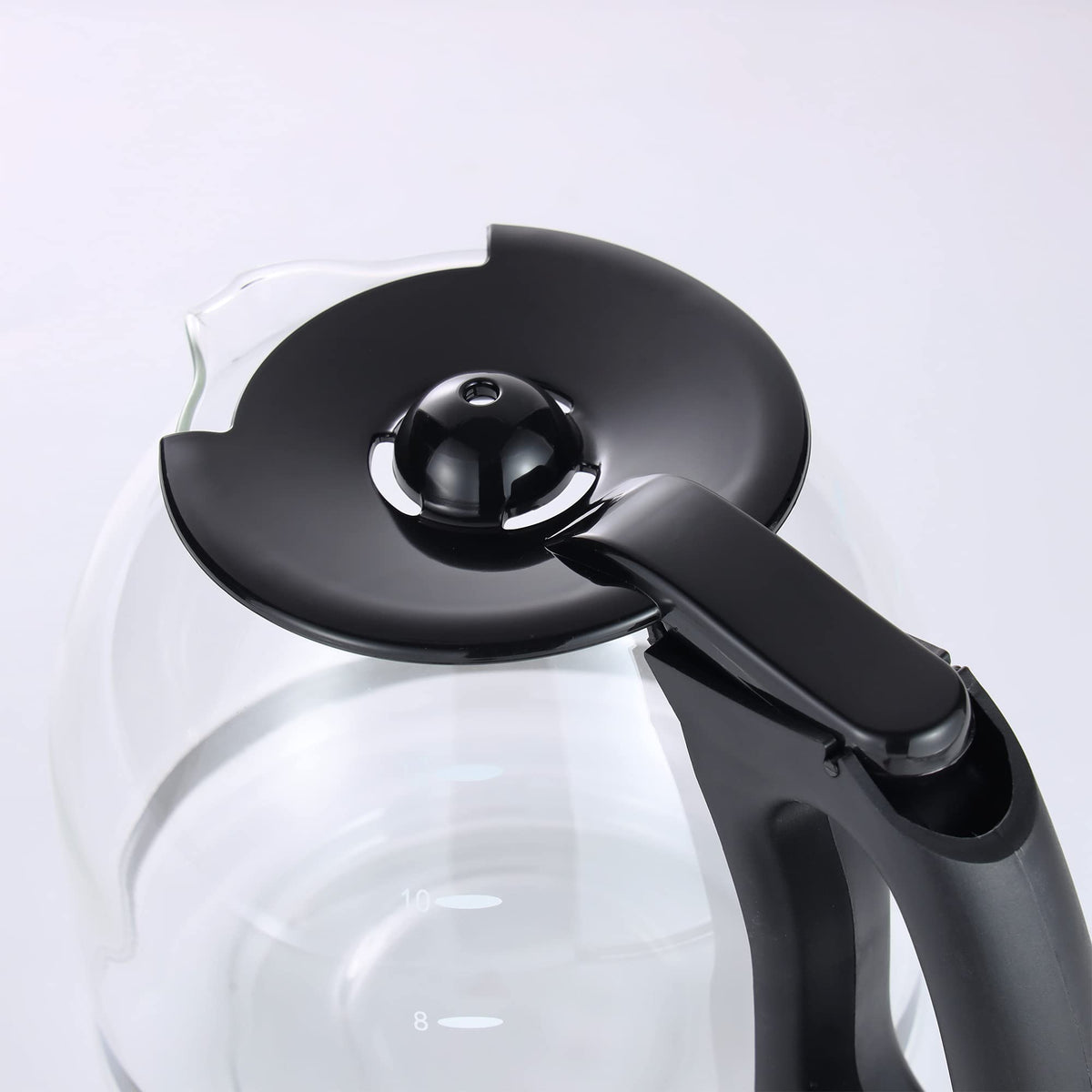BESBARISTA top rack dishwasher-safe carafe for easy cleanup.