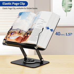Besign BS02 ergonomic design elevates reading for comfortable posture during long sessions.