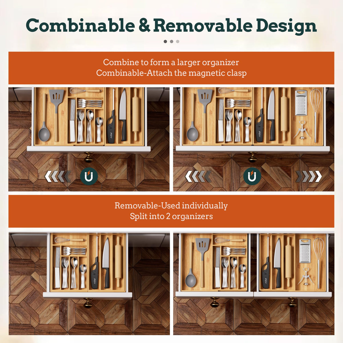 Besilord double-box storage option for daily and special-occasion ware.