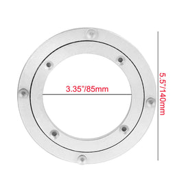 Besimple heavy-duty swivel plate supports table loads with durable aluminium.