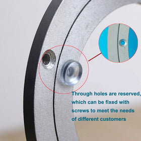 Besimple through-hole design allows quick screw fixing and secure mounting.