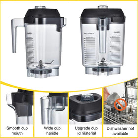 Besingki advance container blade assembly enables powerful, even blending.