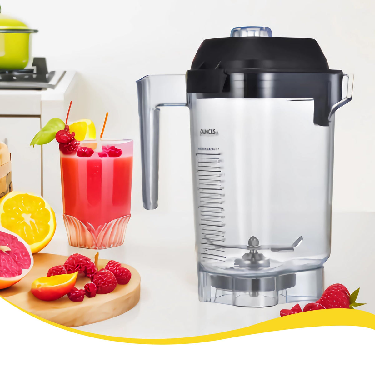Besingki durable 48oz container body for heavy-use environments.