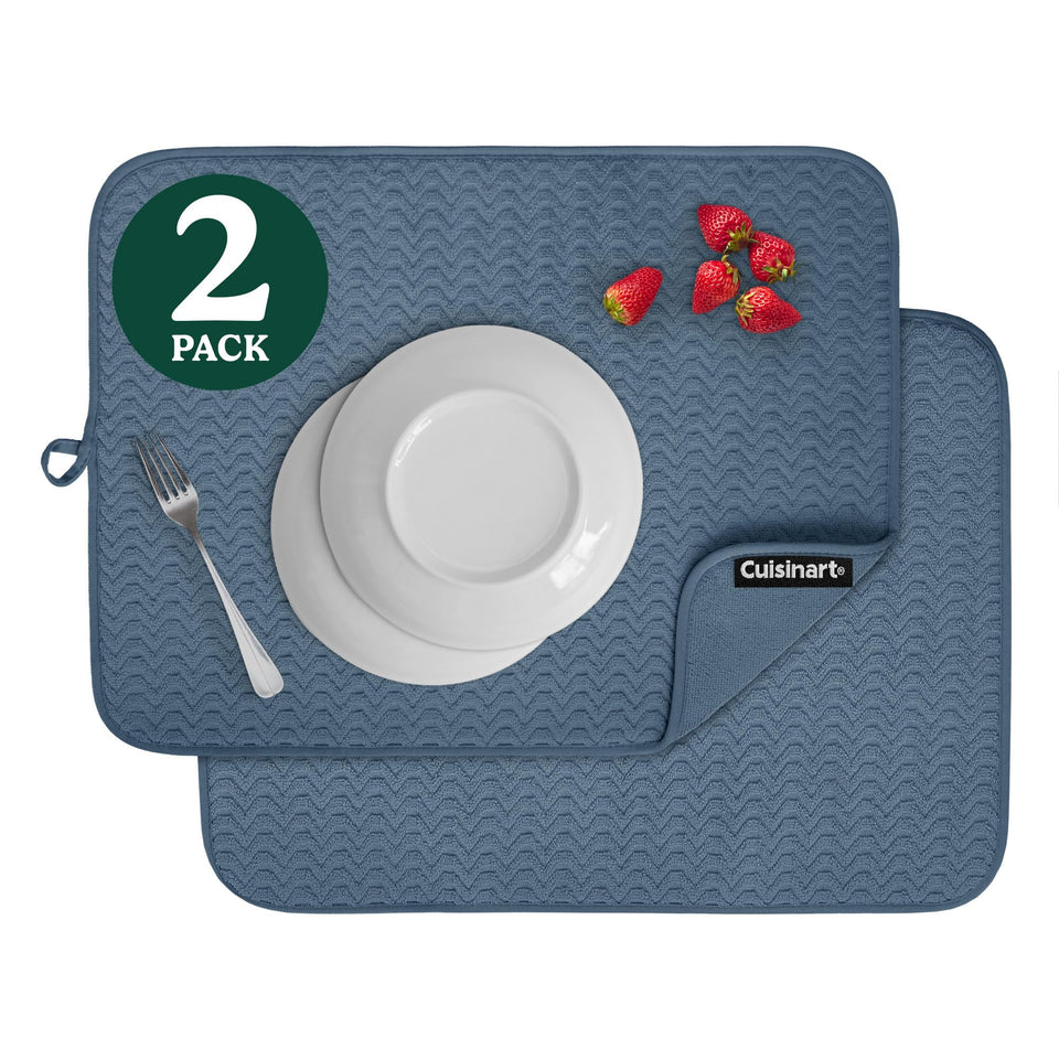 Best Brands Cuisinart dish drying mat, 18x24 foldable for compact storage.