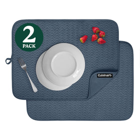 Best Brands Cuisinart dish drying mat on counter, 18x24, quick absorbency.