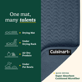 Best Brands two-pack dish drying mats ready for kitchen use in multiple spaces.