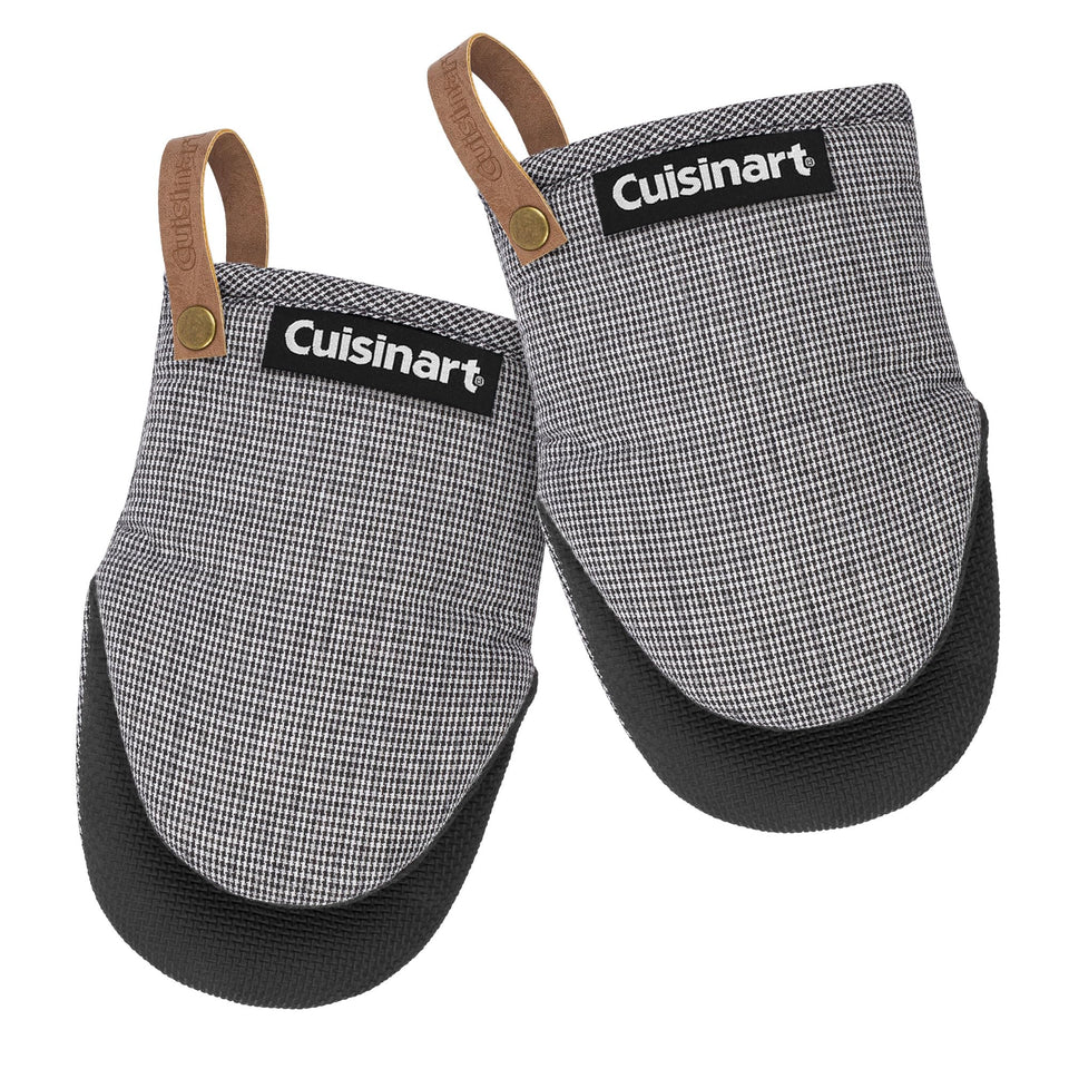 Best Brands Cuisinart Heritage mini oven mitts pair ready for quick oven tasks.