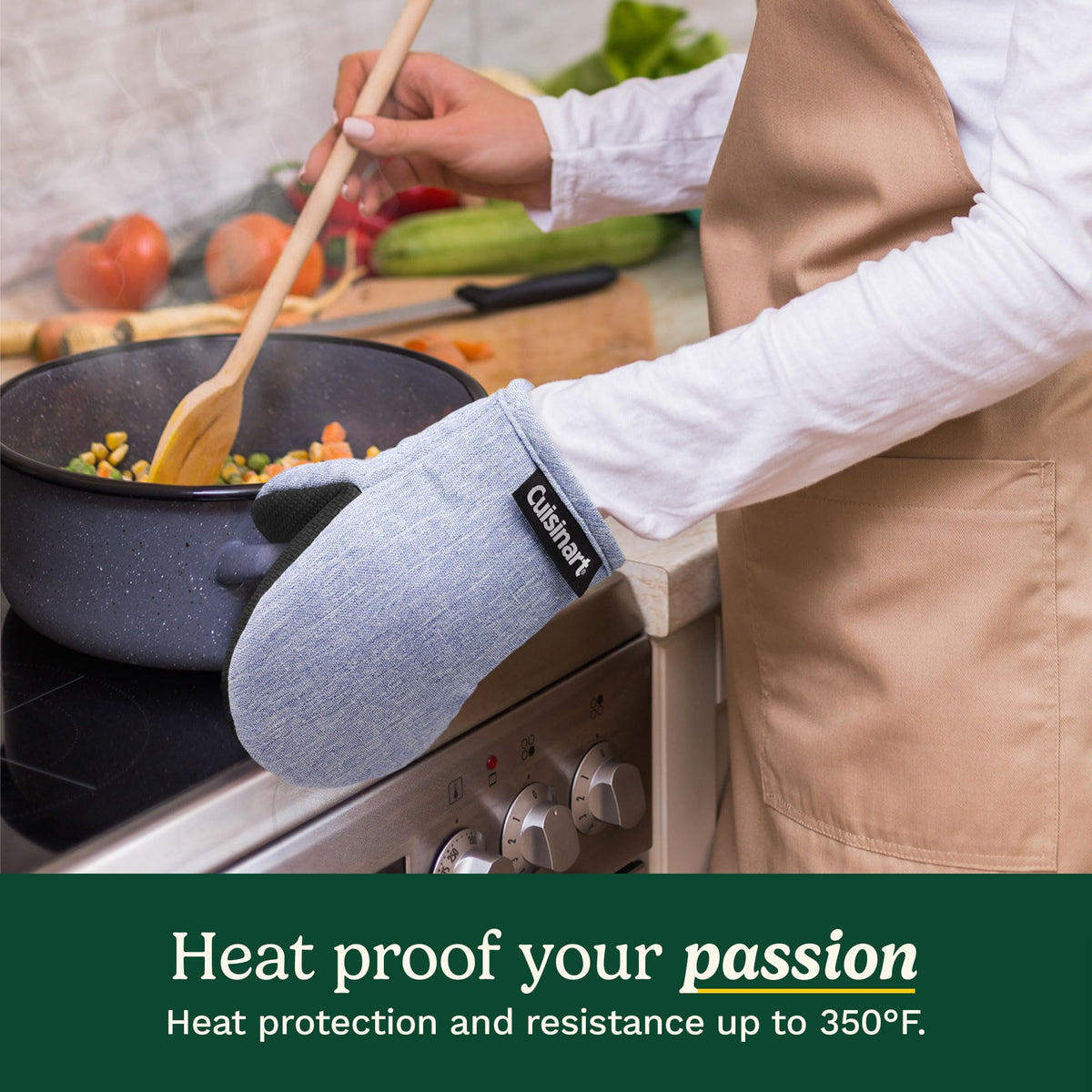 Best Brands Cuisinart mini oven mitts compact 5.5 by 7 inches for small kitchens