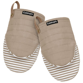 Best Brands Cuisinart Mini Oven Mitts show heat protection up to 450°F with a secure grip.