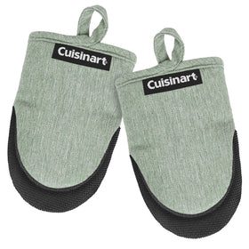 Best Brands Cuisinart mini oven mitts with a non-slip neoprene palm for secure grip