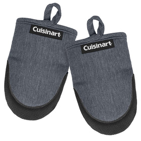 Best Brands Cuisinart mini oven mitts with non-slip neoprene palm for secure grip.