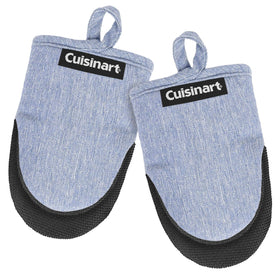 Best Brands Cuisinart mini oven mitts with non-slip palm for secure heat handling