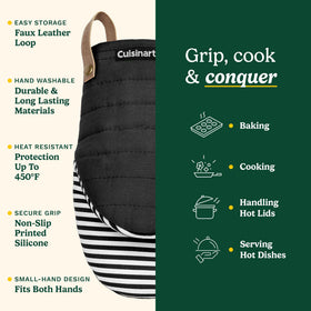 Best Brands Cuisinart oven mitts feature non-slip grip for better control