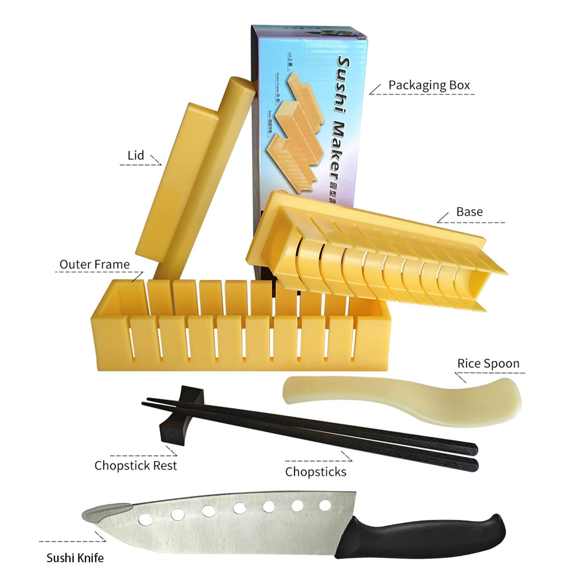 Bestbuy YUHE chopsticks and rest provide comfortable grip during meals.