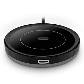 BESTINNKITS smart coffee warmer front view, compact desk-friendly for keeping drinks warm.