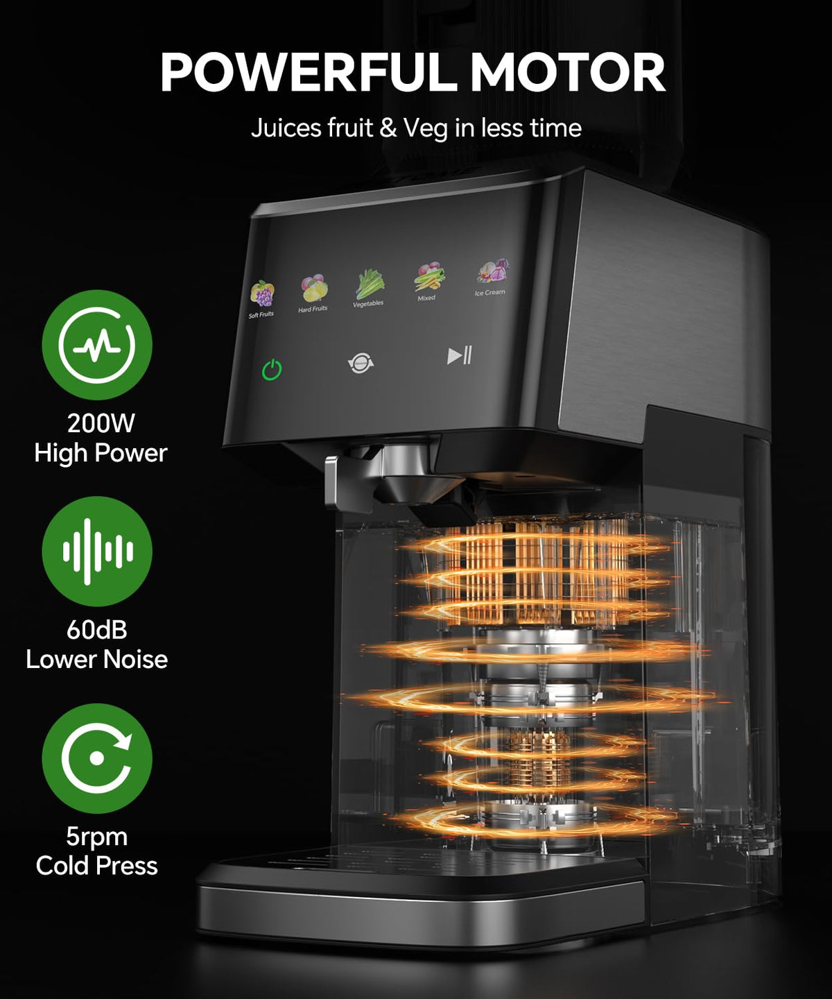 Bestome juicer parts are dishwasher‑safe for easy cleaning.