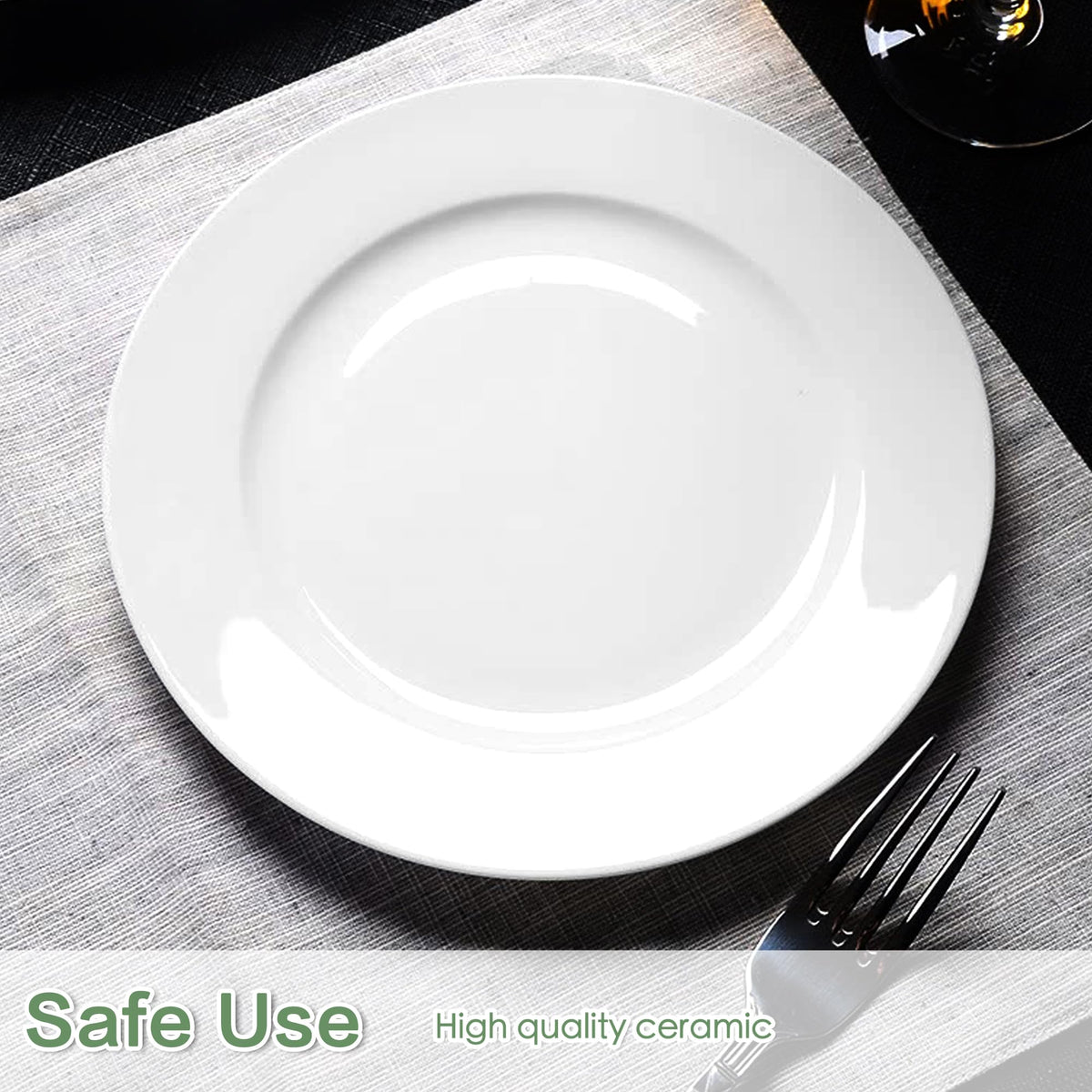 Bestone six-piece set complements any table with versatility.