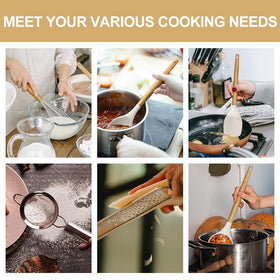 BESTZMWK 35-piece set covers essential kitchen tasks with style.