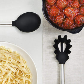 BESTZMWK dishwasher-safe utensils enable quick cleaning after busy cooking sessions