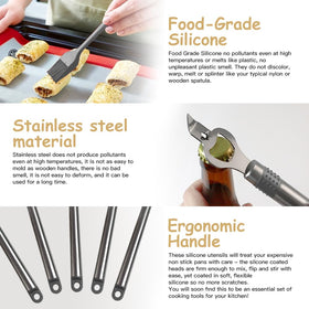 BESTZMWK dishwasher-safe utensils for quick cleaning