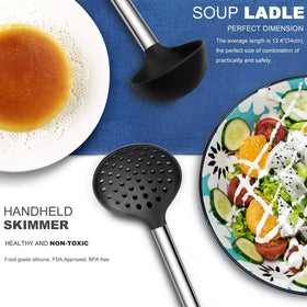 BESTZMWK utensils with durable handles designed for daily use and long-lasting performance