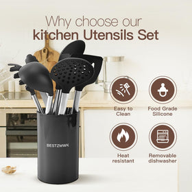 BESTZMWK skimmer removing foam from soups smoothly