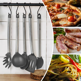 BESTZMWK nonstick pan-safe silicone heads prevent scratching