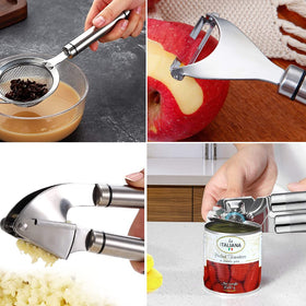 Pasta server and slotted spoon in the BESTZMWK set for serving pasta smoothly.
