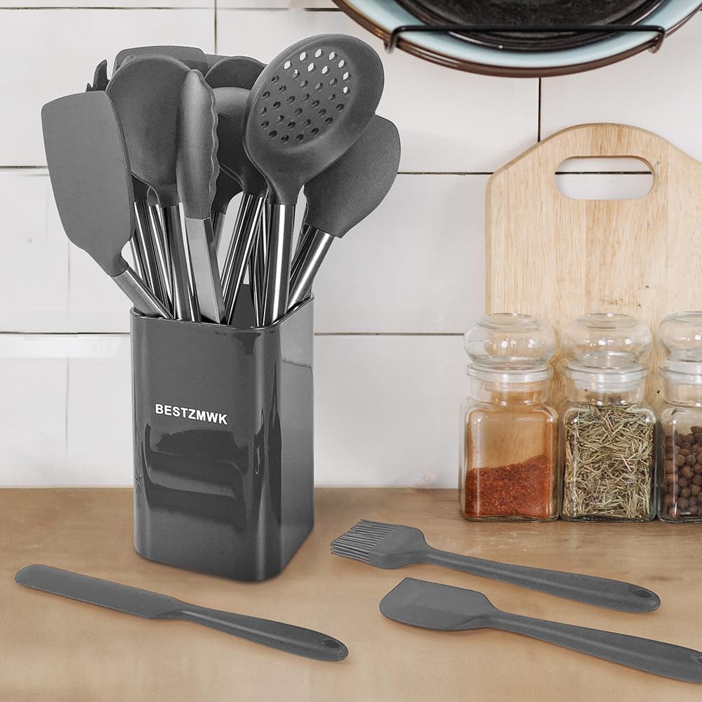 BESTZMWK stainless steel handles show durable, firm grip