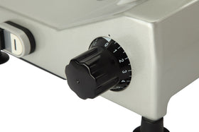 BESWOOD250 stainless-steel slicer body resists corrosion and eases cleaning.