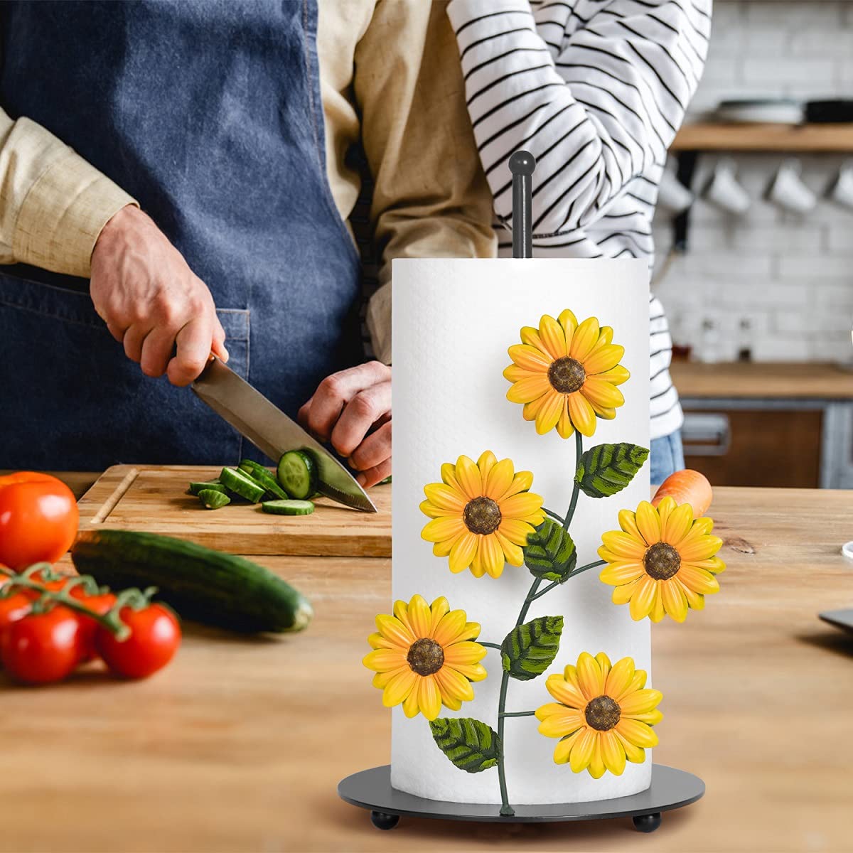 BESZONE gift-ready sunflower decor makes a thoughtful housewarming present