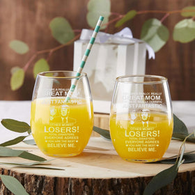 BETHEGIFT Clear durable glass with timeless style.