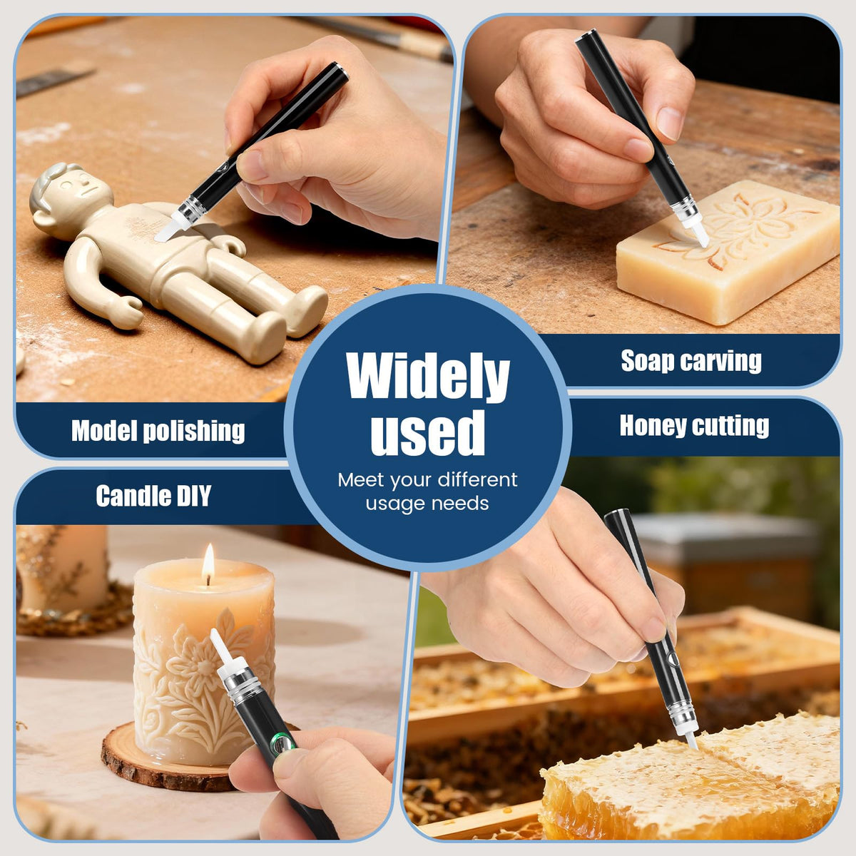 BETIMFAN multi-material tool suitable for wax, plastic, and soap