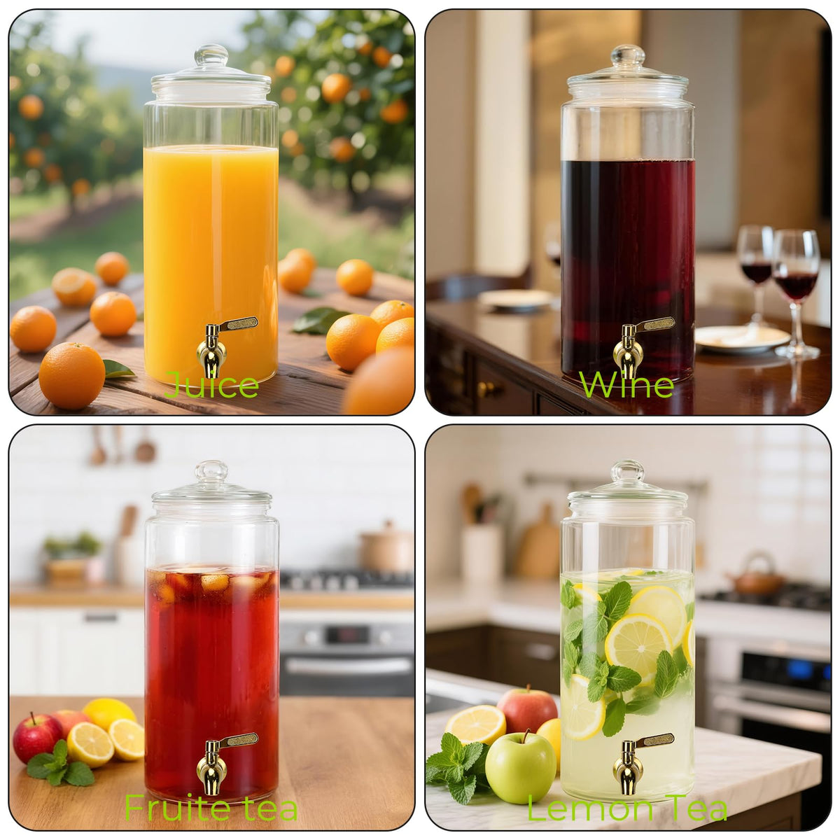 Betrome marker pen included helps personalize drinks quickly.
