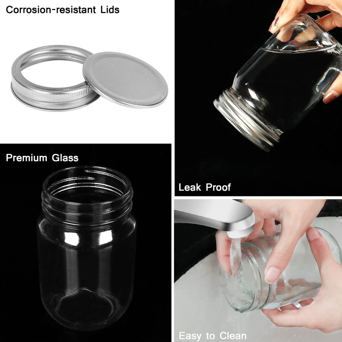 Betrome thick glass jar showcasing durability and clarity