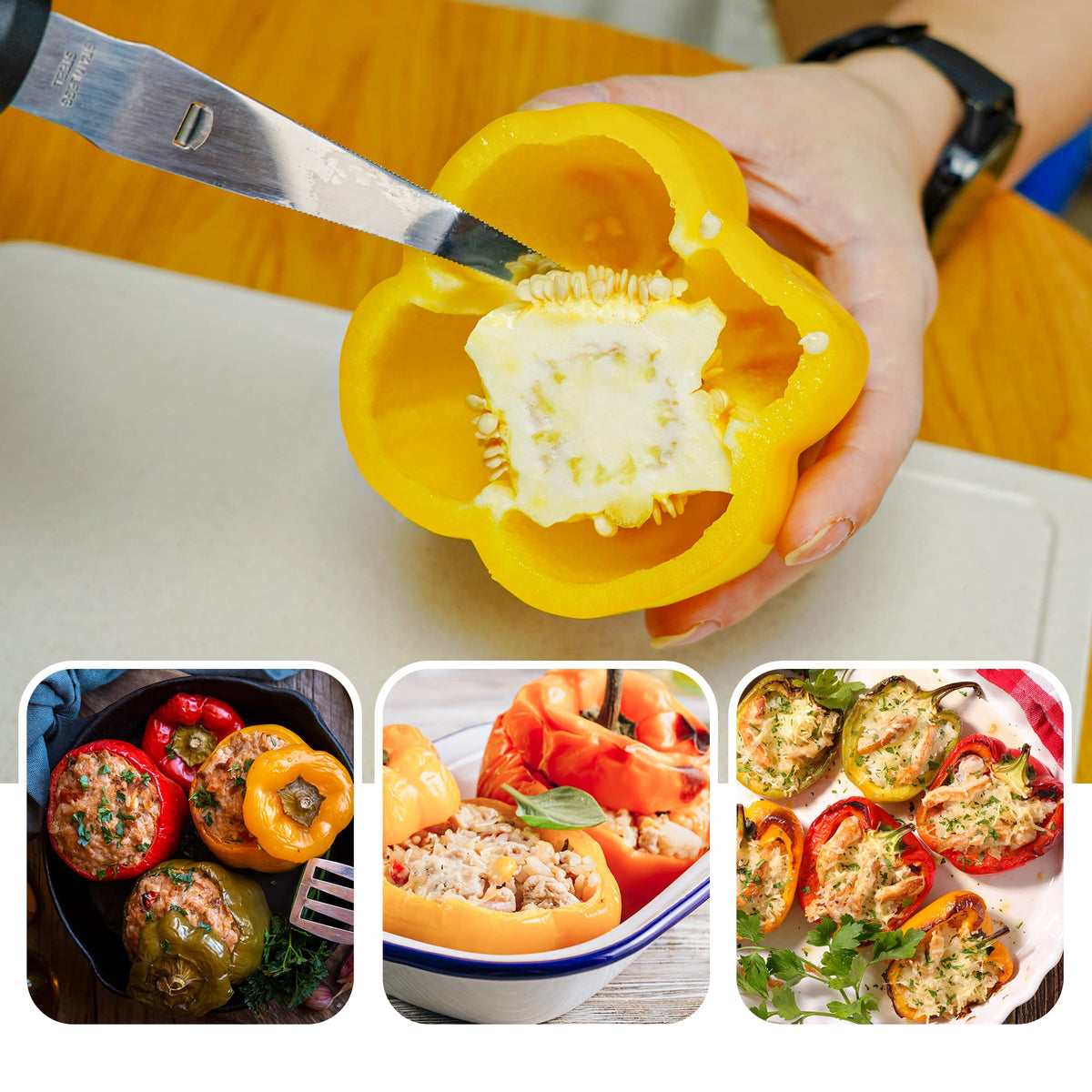 Better Houseware Grapefruit Knife dishwasher-safe design for easy cleanup after meals.