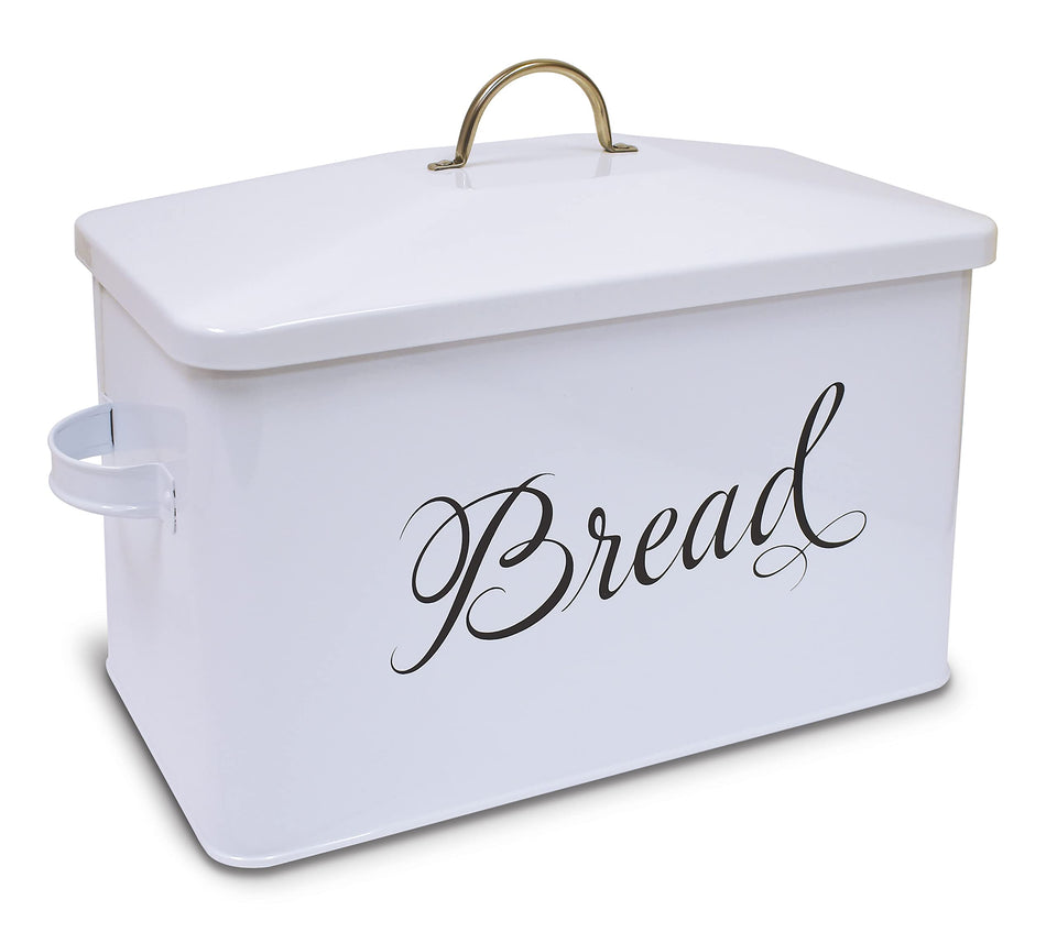 Better Kitchen Products Classic Bread Box side view showing large capacity