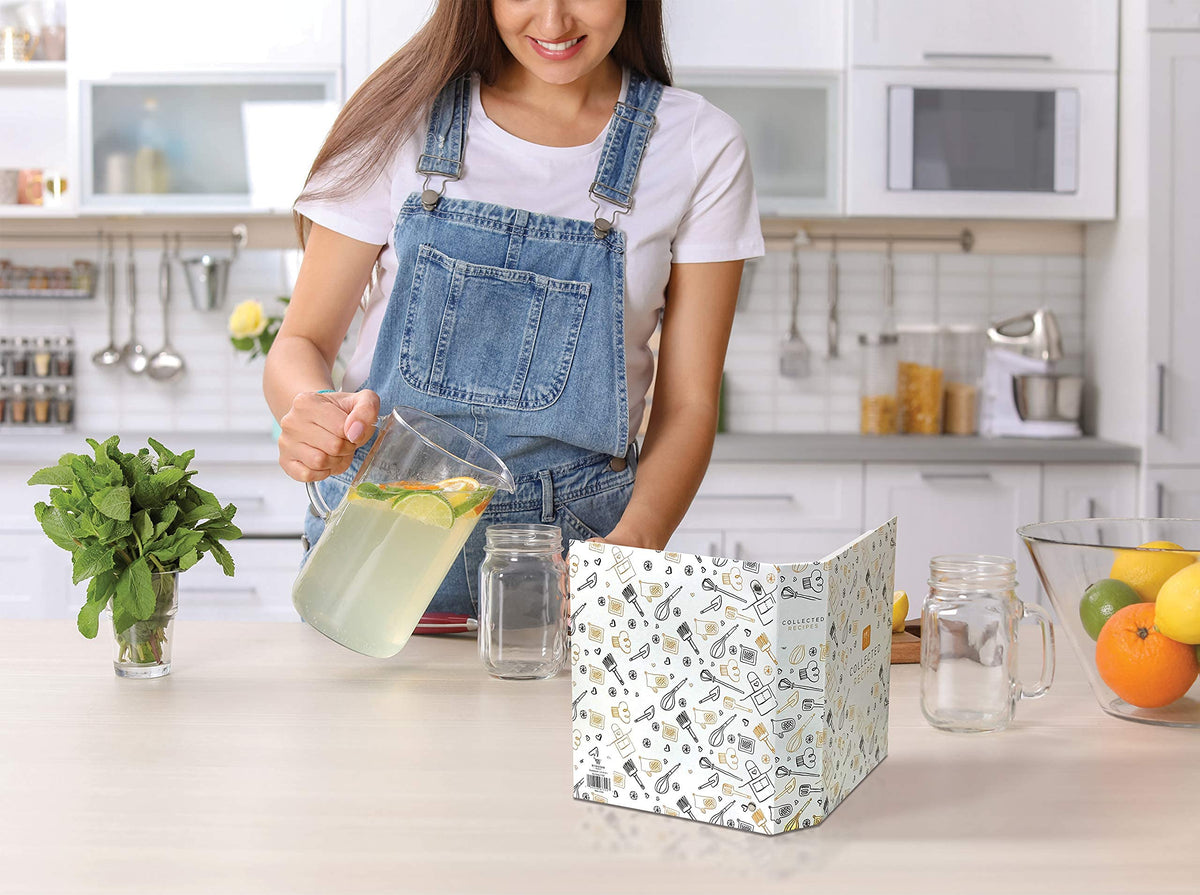 Better Kitchen Products recipe binder divider tabs; category labels speed up finding favorites.